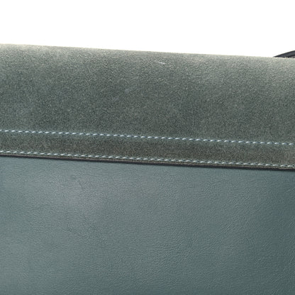 Chloe Suede Calfskin Small Faye Shoulder Bag Cloudy Blue 10 of 11