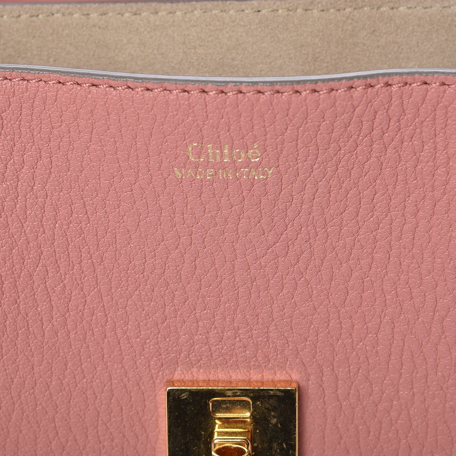Chloe Grained Lambskin Drew Shoulder Bag Misty Rose 6 of 11