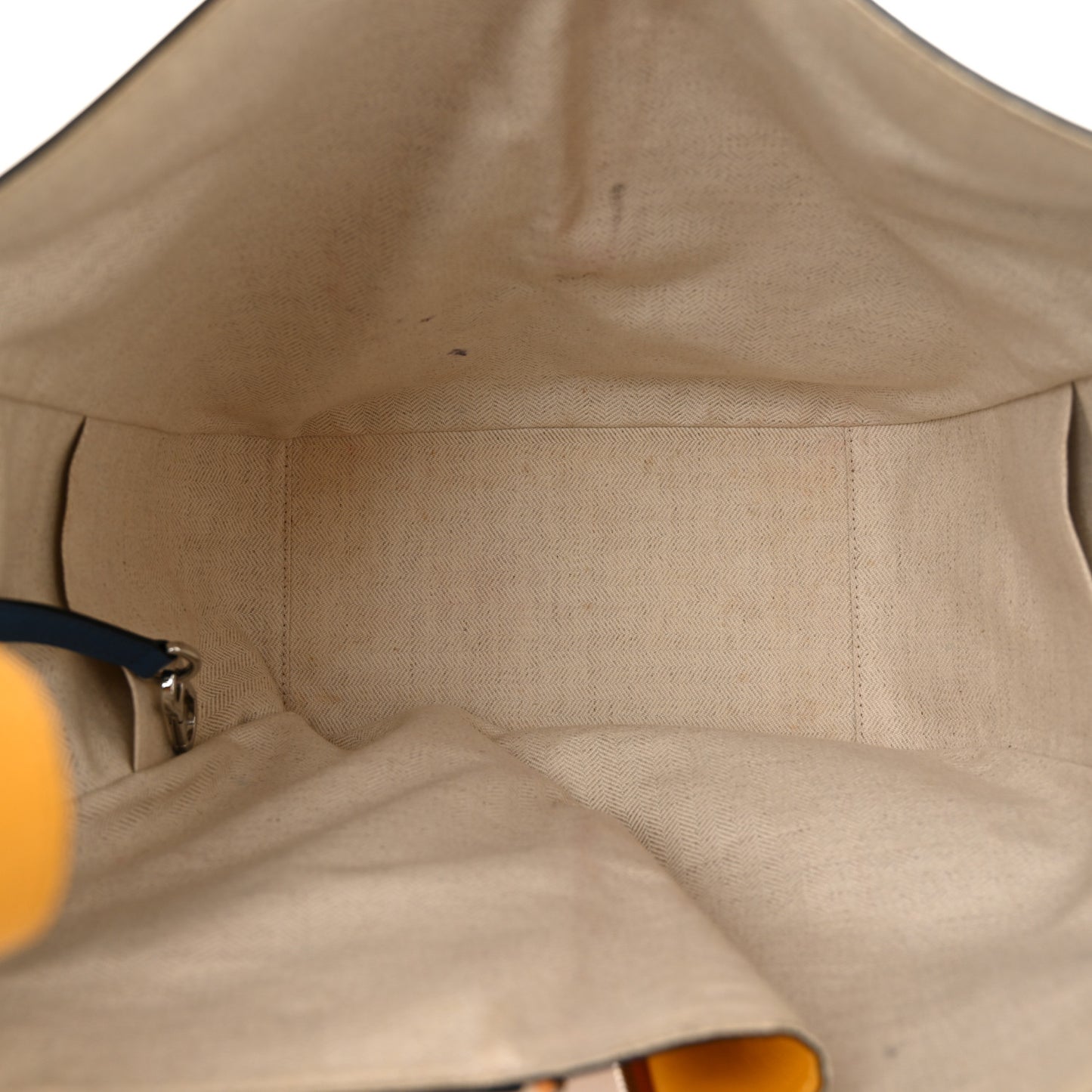 Calfskin Small Hammock Shoulder Bag Yellow