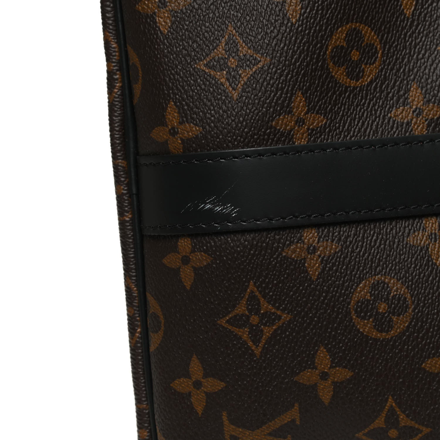 Louis Vuitton Monogram Macassar Keepall Bandouliere 55 13 of 13