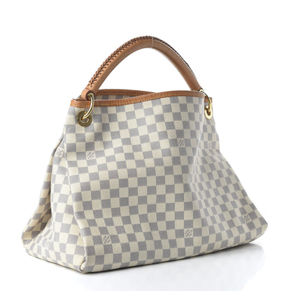 Louis Vuitton Damier Azur Artsy MM 3 of 9