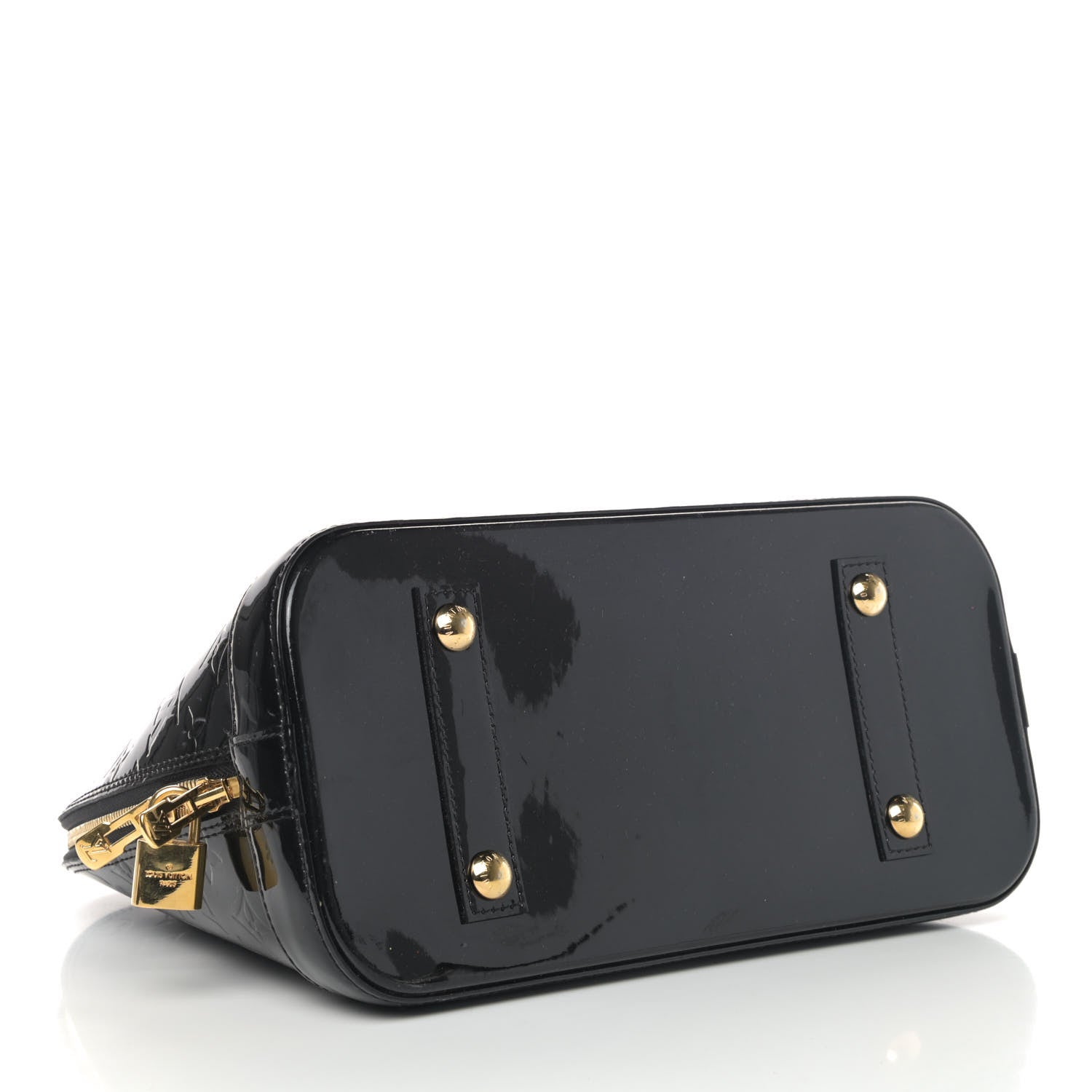 Louis Vuitton Vernis Alma PM Noir Magnetique 3 of 5