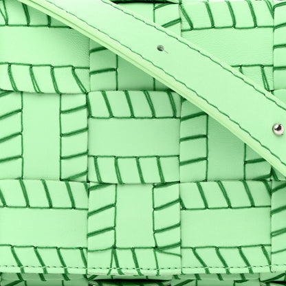 Bottega Veneta Nappa Maxi Intrecciato Overlock Stitched Cassette Crossbody Bag Parakeet 9 of 11