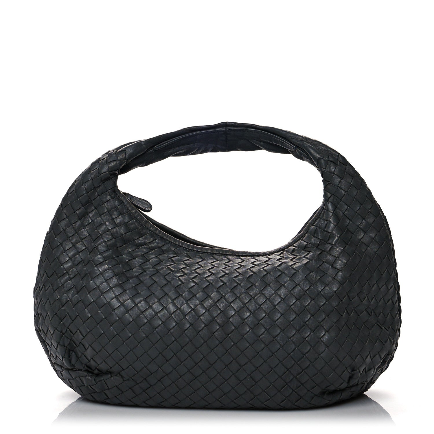 Bottega Veneta Nappa Intrecciato Medium Belly Veneta Hobo Grey 1 of 10