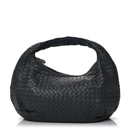 Bottega Veneta Nappa Intrecciato Medium Belly Veneta Hobo Grey 1 of 10
