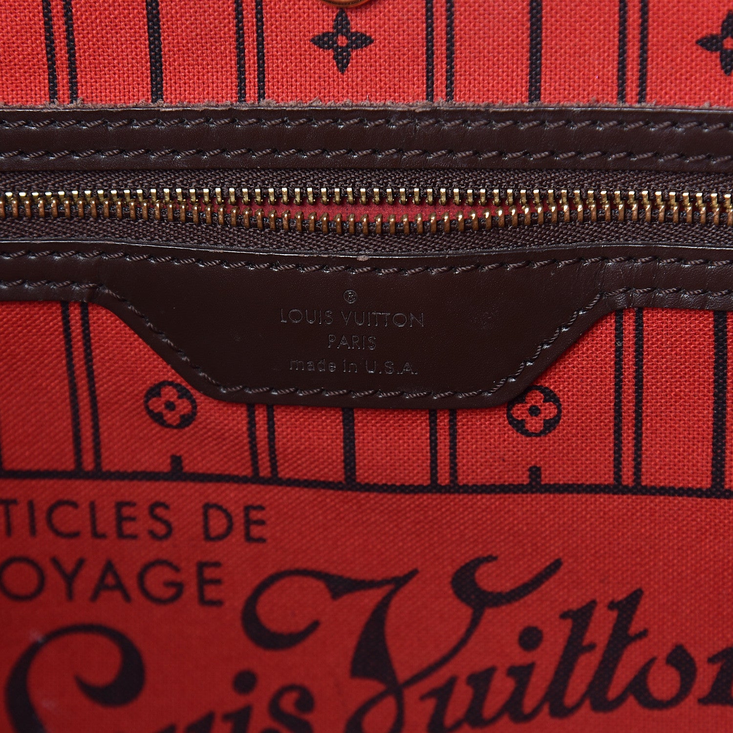 Louis Vuitton Damier Ebene Neverfull MM 5 of 12