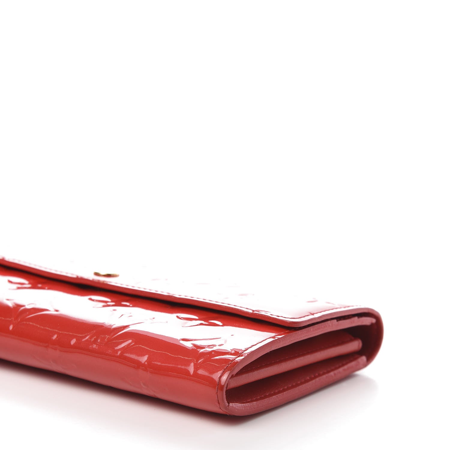 Louis Vuitton Vernis Sarah Wallet Rouge Grenadine 7 of 11