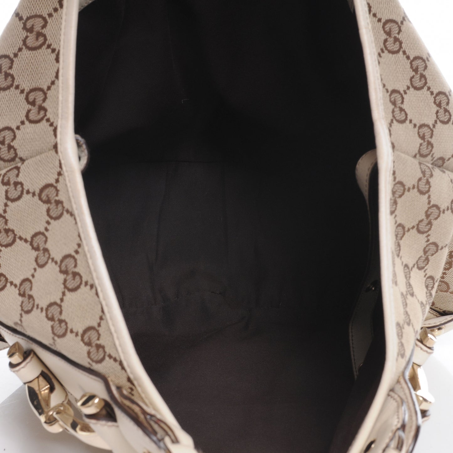 Monogram Small Pelham Shoulder Bag Ivory