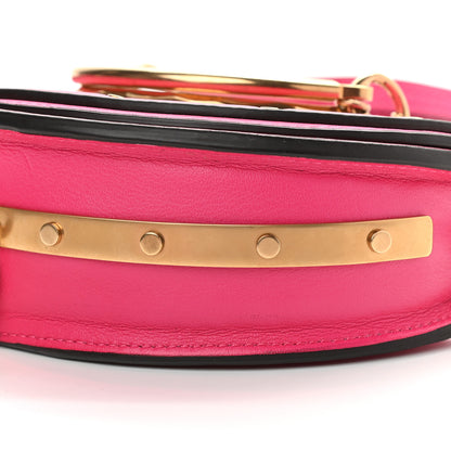 Chloe Calfskin Small Nile Bracelet Minaudiere Bag Fuchsia Rose 10 of 10