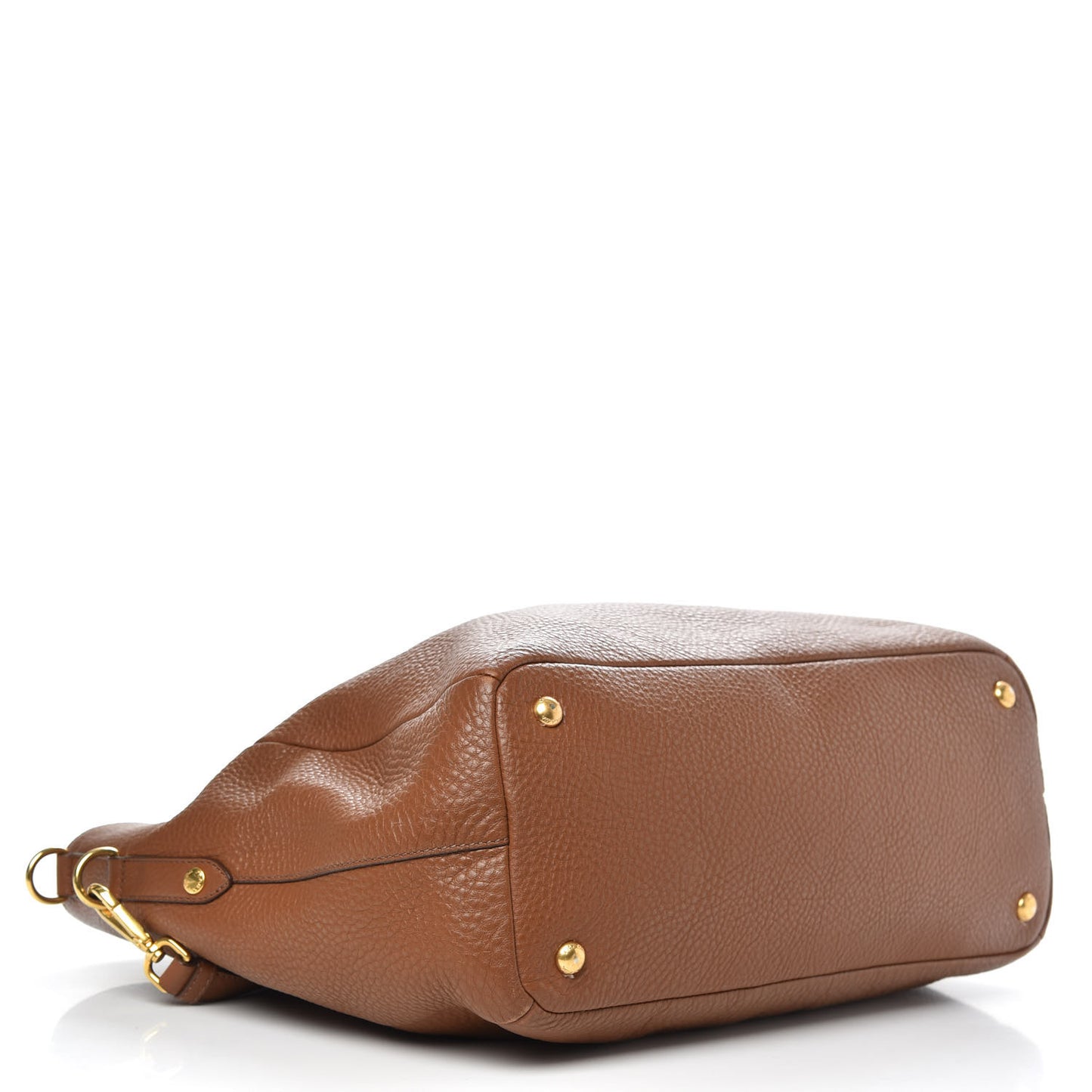 Vitello Daino Tote Brandy