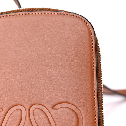 Loewe Soft Calfskin Anagram Pouch Tan 11 of 12