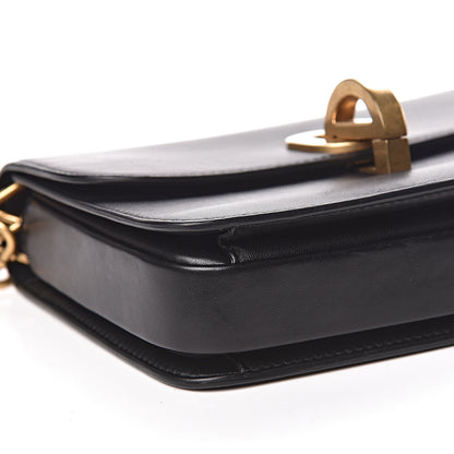 Christian Dior Smooth Calfskin C'est Flap Bag Black 10 of 15