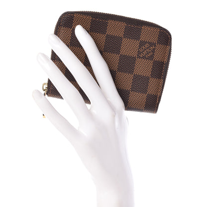 Louis Vuitton Damier Ebene Zippy Coin Purse 2 of 6