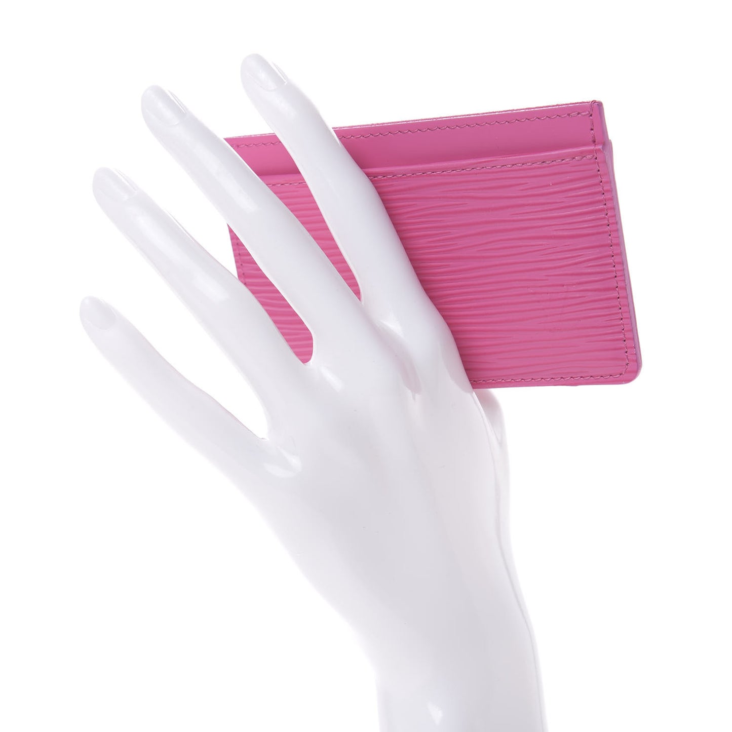 Epi Card Holder Pink
