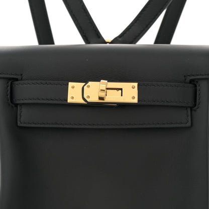 Hermes Swift Kelly Jump Backpack Black 8 of 11