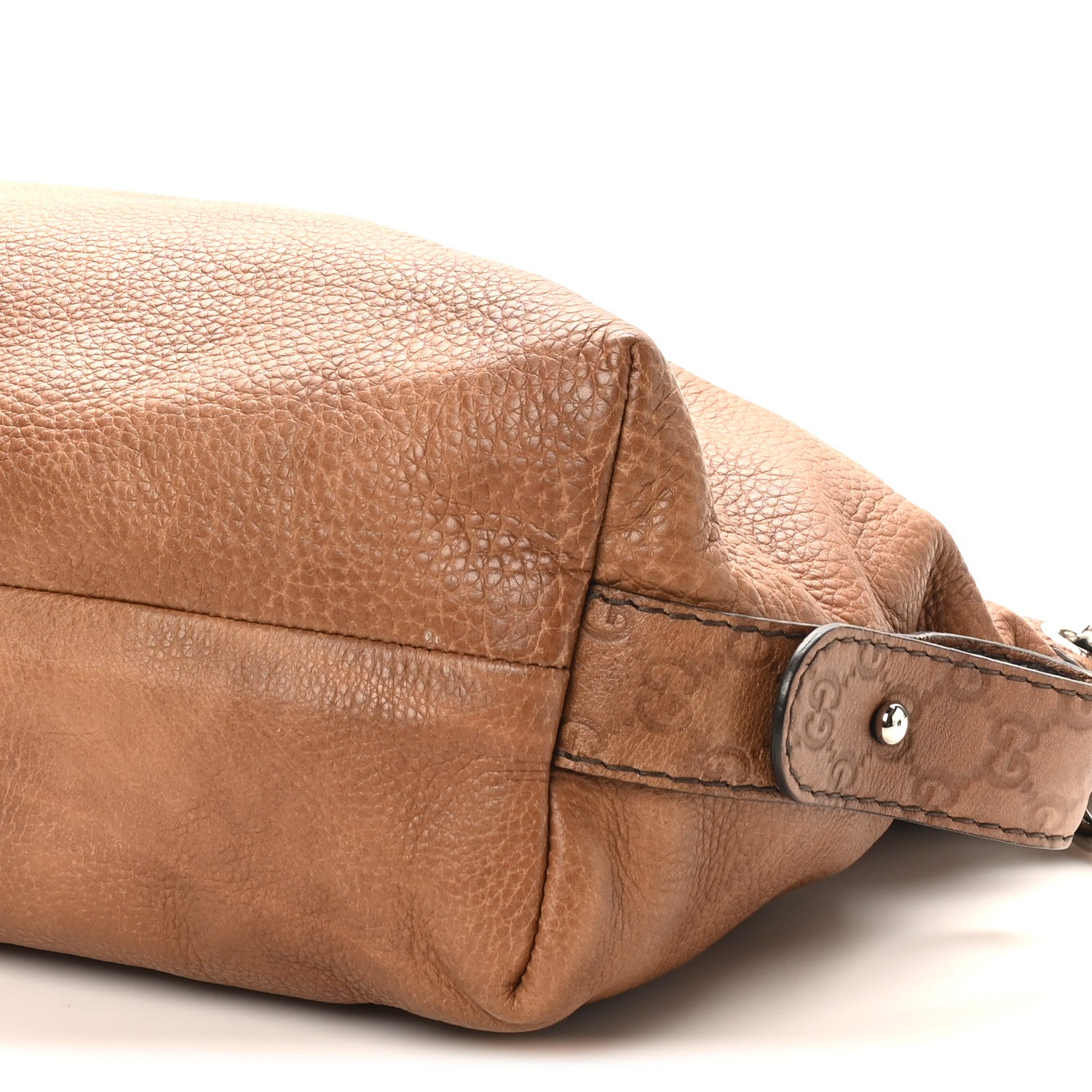 Gucci Calfskin Medium Bamboo Bar Shoulder Bag Light Brown 10 of 10