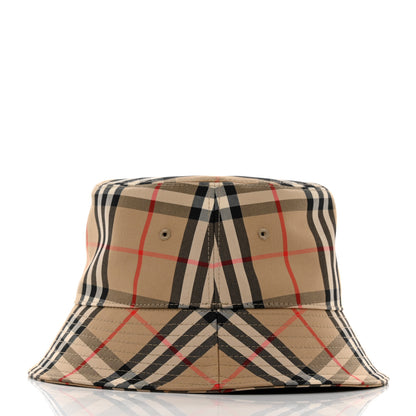 Burberry Technical Cotton Vintage Check Bucket Hat S Archive Beige 5 of 9
