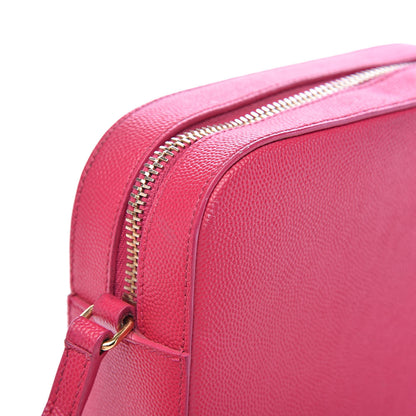Saint Laurent Grain De Poudre Small Classic Monogram Camera Bag Bubblegum 9 of 12