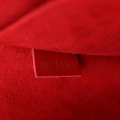 Louis Vuitton Damier Ebene Beaubourg MM Scarlet 7 of 13