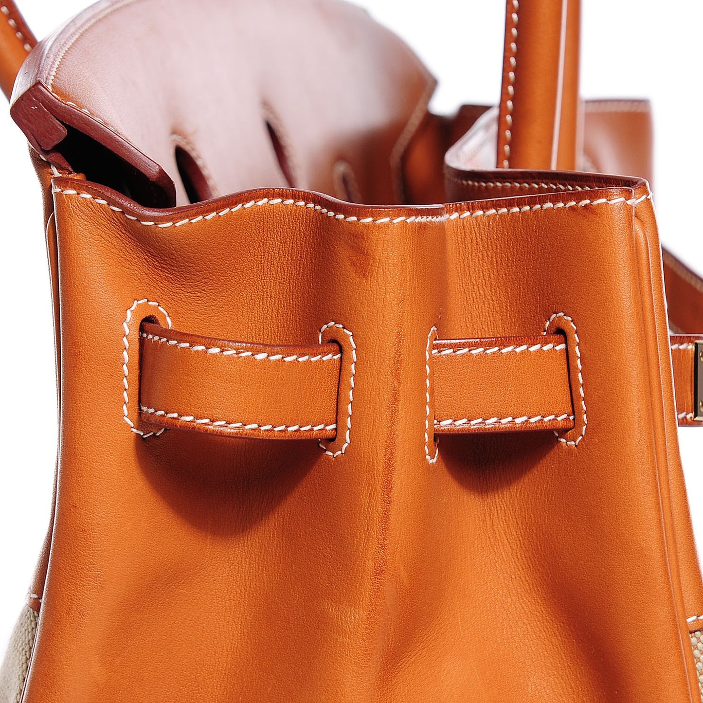 Toile Natural Barenia Flag Birkin 35