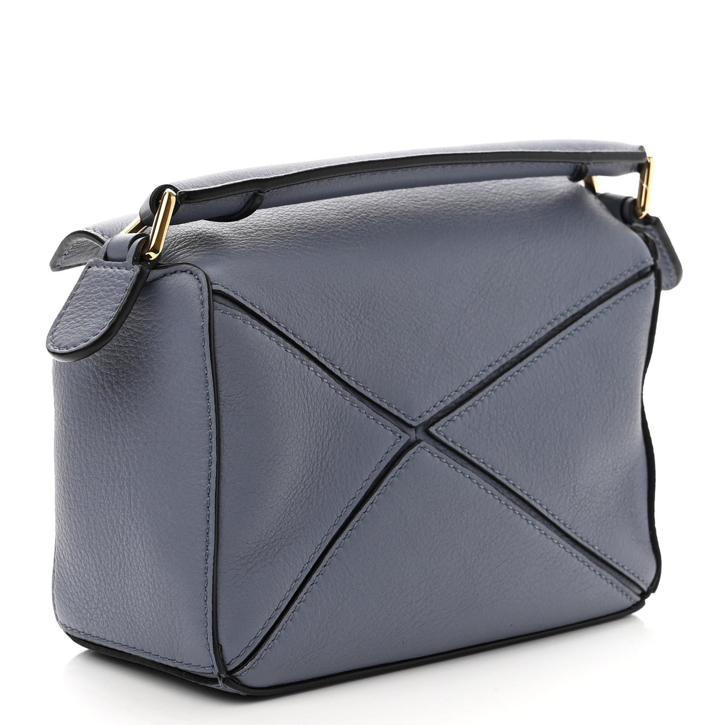 Calfskin Mini Puzzle Bag Atlantic