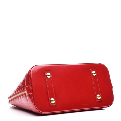 Louis Vuitton Vernis Alma PM Pomme D'Amour 4 of 7