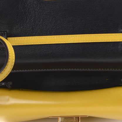 Valentino Garavani Smooth Calfskin Small VRing Crossbody Bag Senape 8 of 8