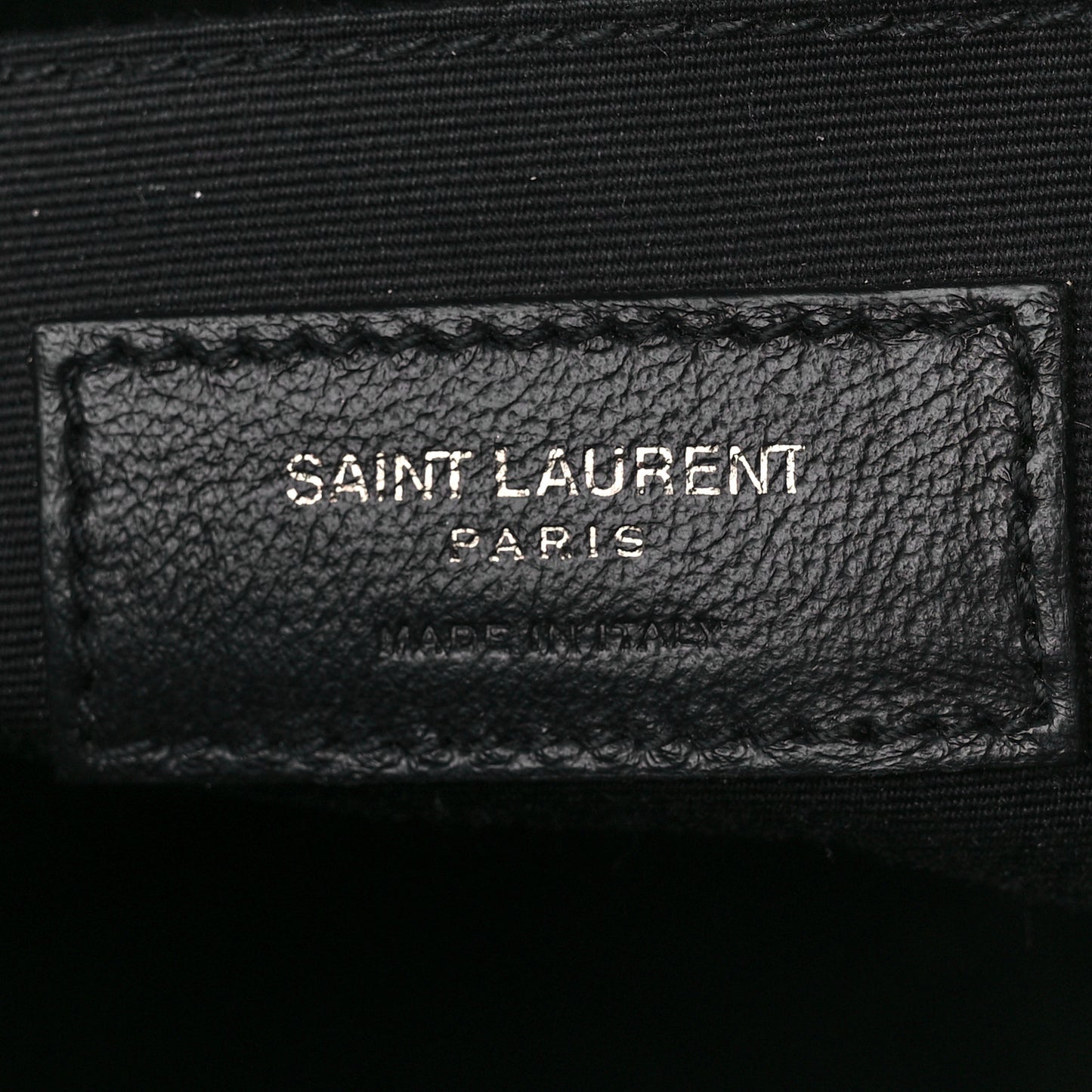 Calfskin Matelasse Monogram Monochrome Lou Camera Bag Black