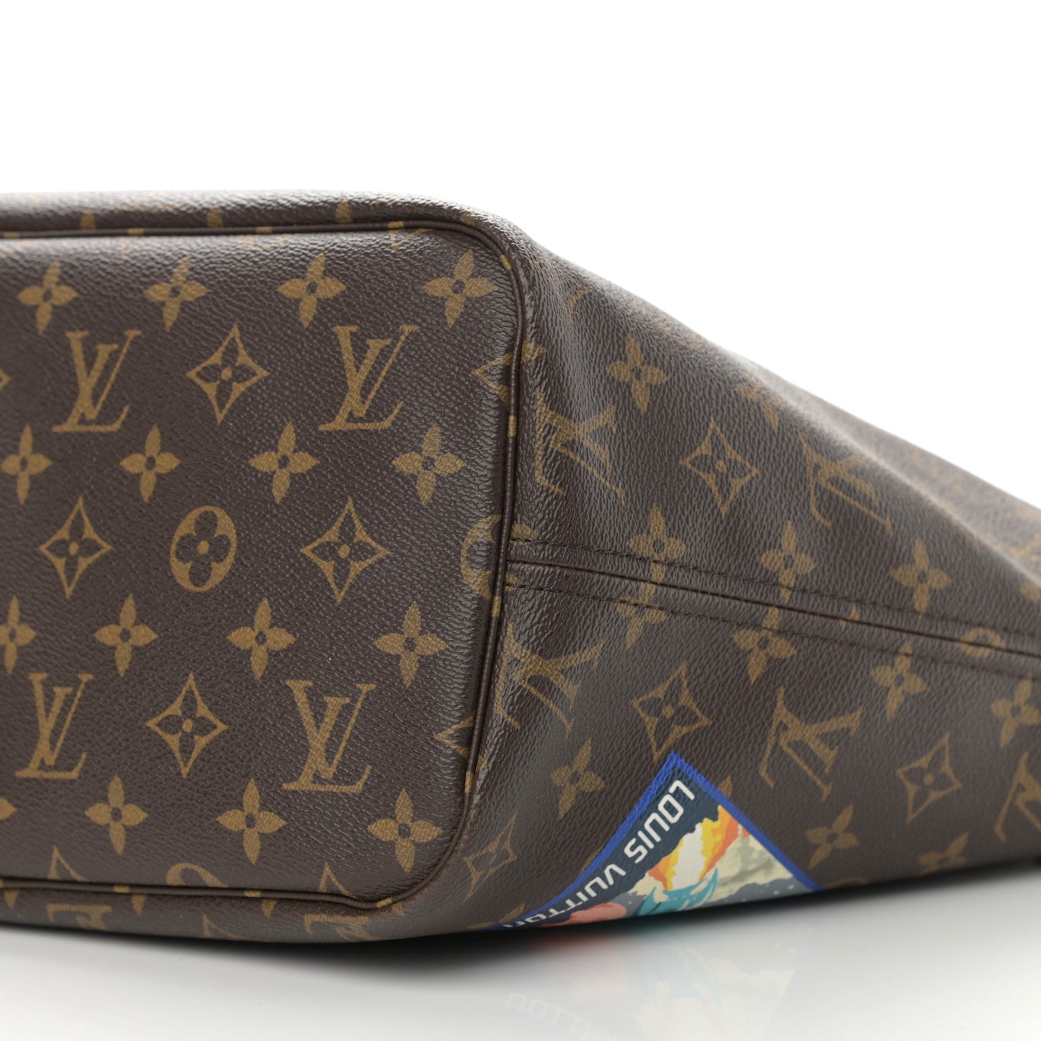 Louis Vuitton Monogram My World Tour Neverfull MM 10 of 10