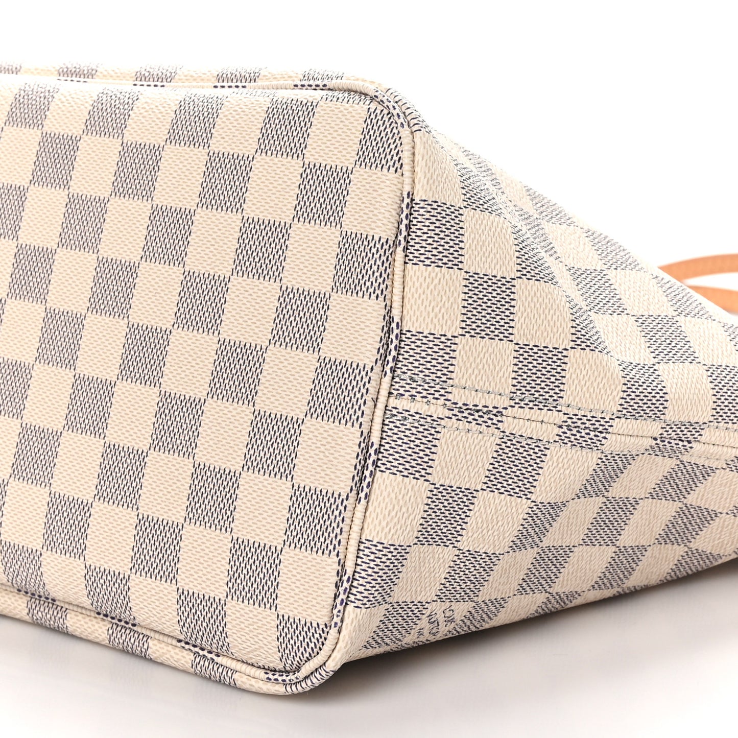 Damier Azur Neo Neverfull MM Rose Ballerine