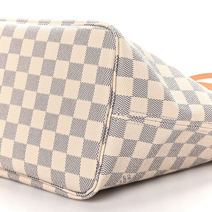Louis Vuitton Damier Azur Neo Neverfull MM Rose Ballerine 11 of 11
