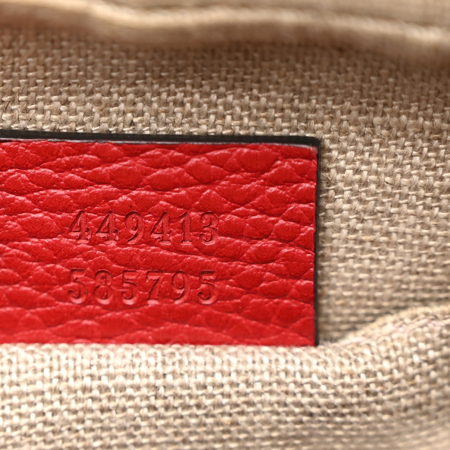 Monogram Mini Bree Messenger Bag Red