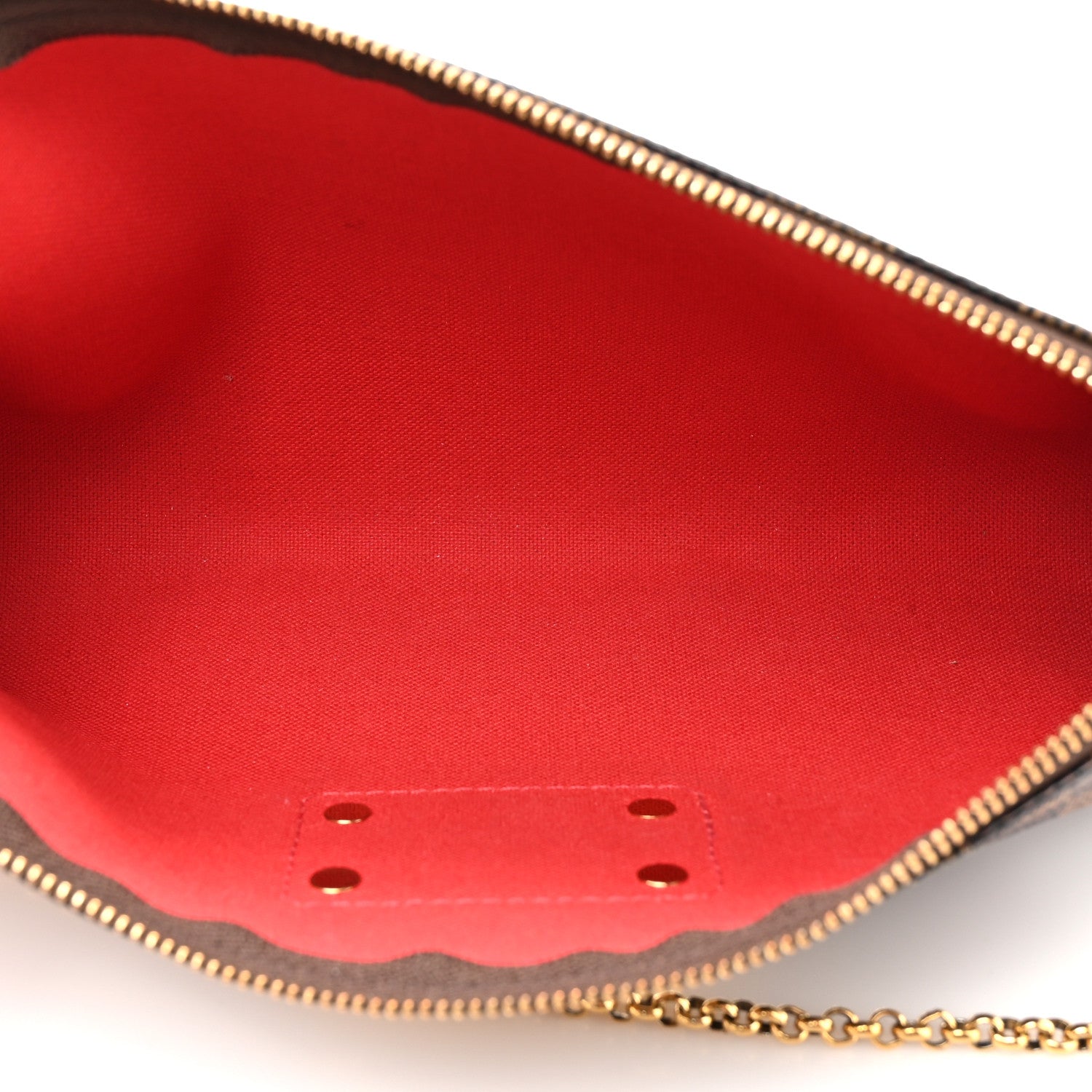 Louis Vuitton Damier Ebene Eva Clutch 5 of 10