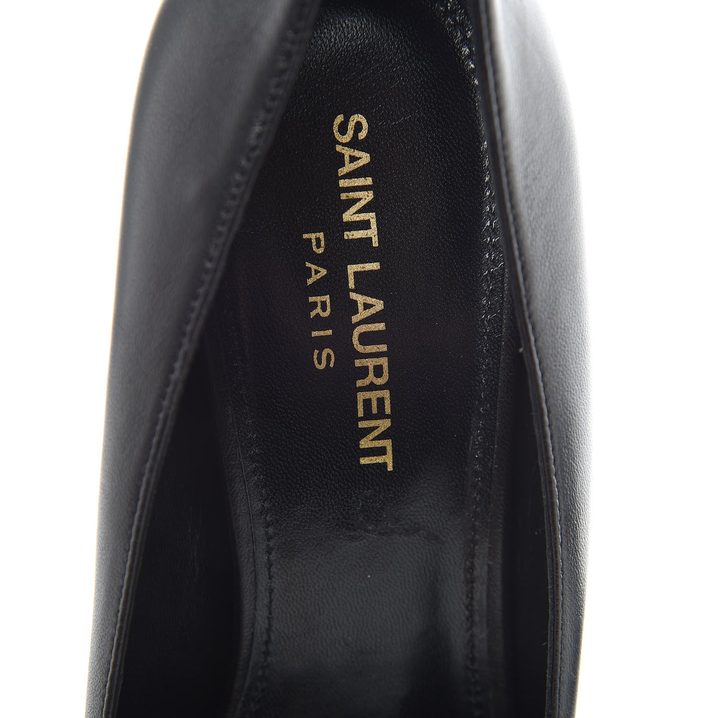 Calfskin Opyum 85 Pumps 38.5 Black