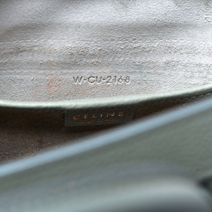 Celine Drummed Calfskin Nano Luggage Almond 10 of 12