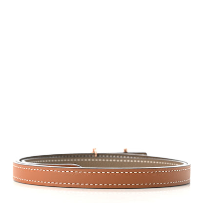 Hermes Swift Epsom 13mm Gamma Belt 85 Gold Etoupe 2 of 4