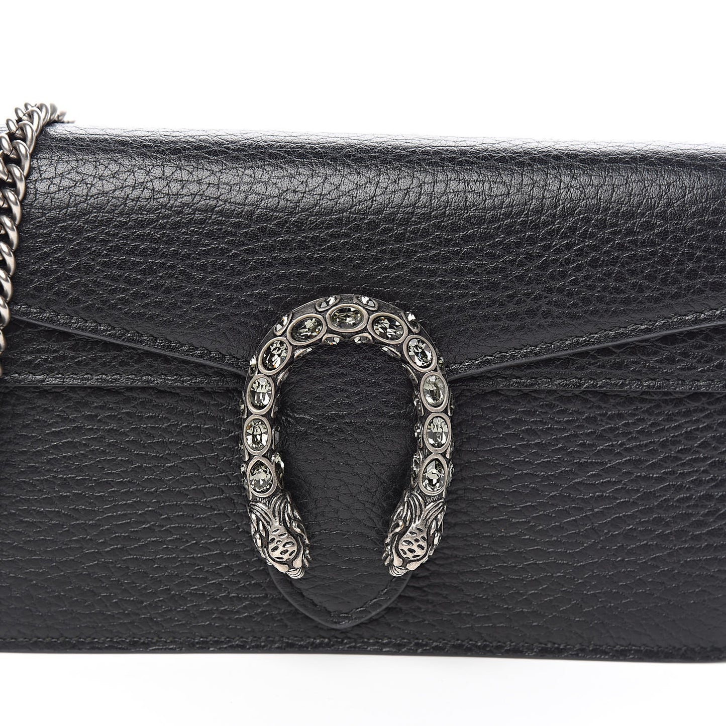 Calfskin Super Mini Dionysus Shoulder Bag Black