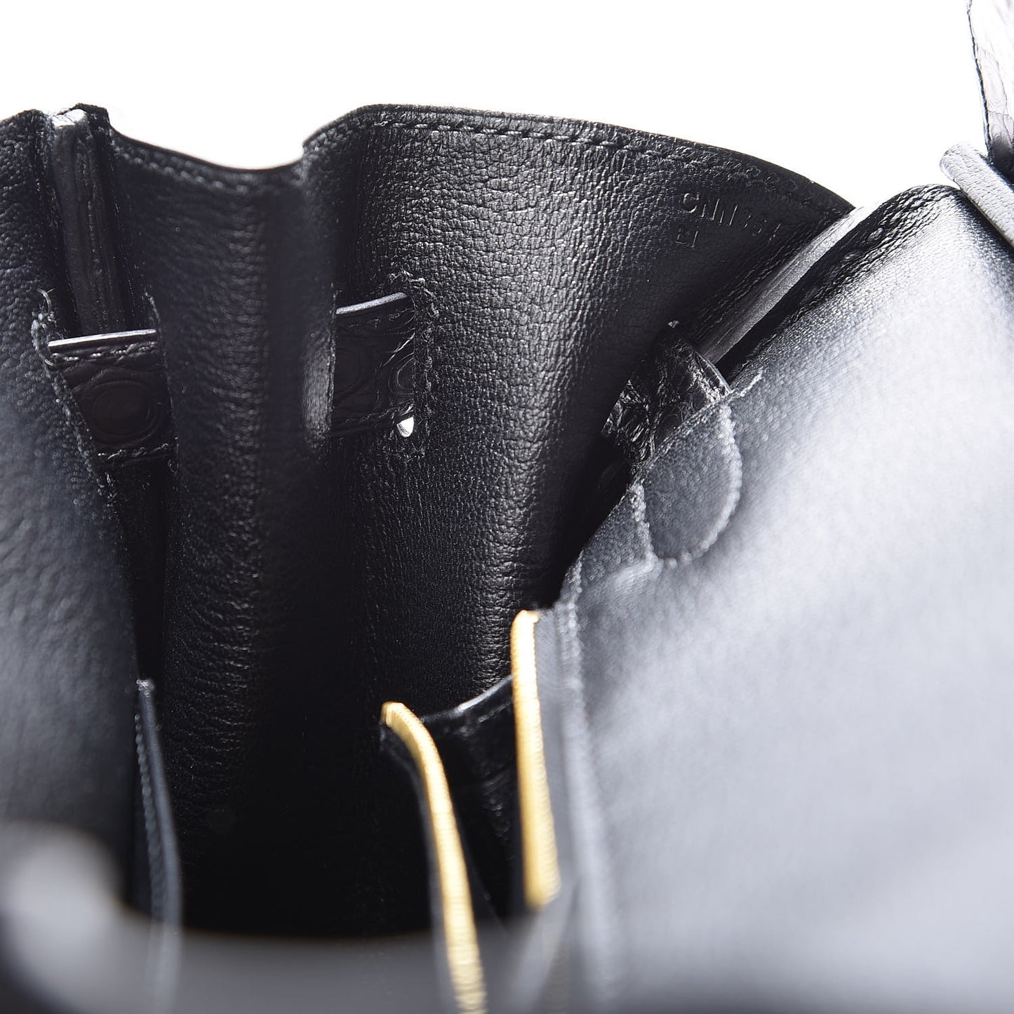 Togo Matte Alligator Birkin Touch 30 Black