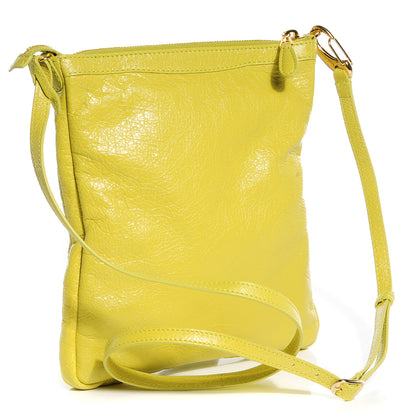 Balenciaga Agneau Arena Giant 12 Gold Hardware Flat Jaune Poussin 3 of 11
