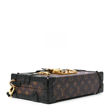 Louis Vuitton Monogram Petite Malle Black 4 of 12