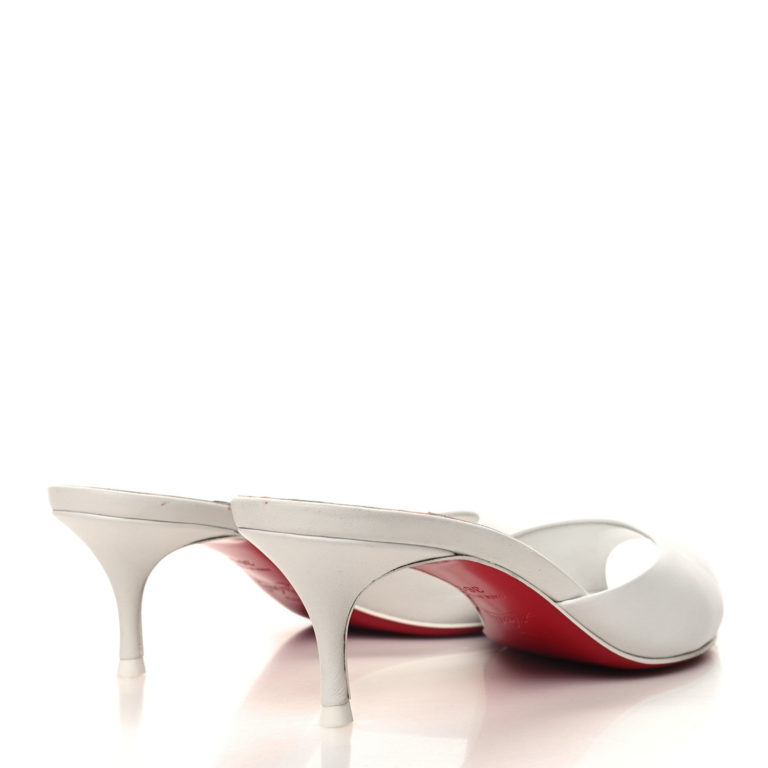 Christian Louboutin Nappa Me Dolly 55 Sandals 36.5 White 5 of 9