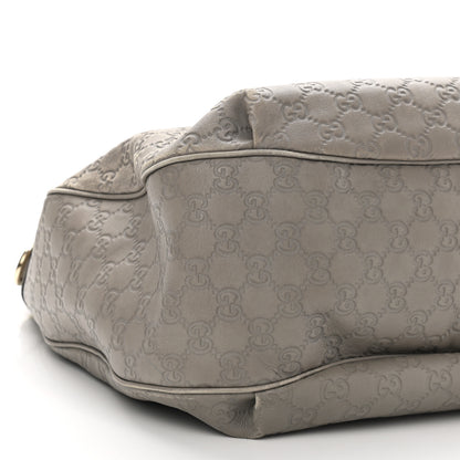 Gucci Soft Guccissima Medium Emily Hobo Storm Grey 9 of 15