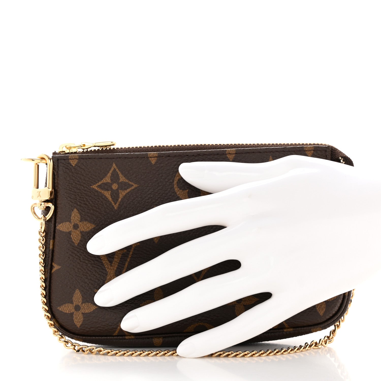 Louis Vuitton Monogram Mini Pochette Accessories 2 of 7