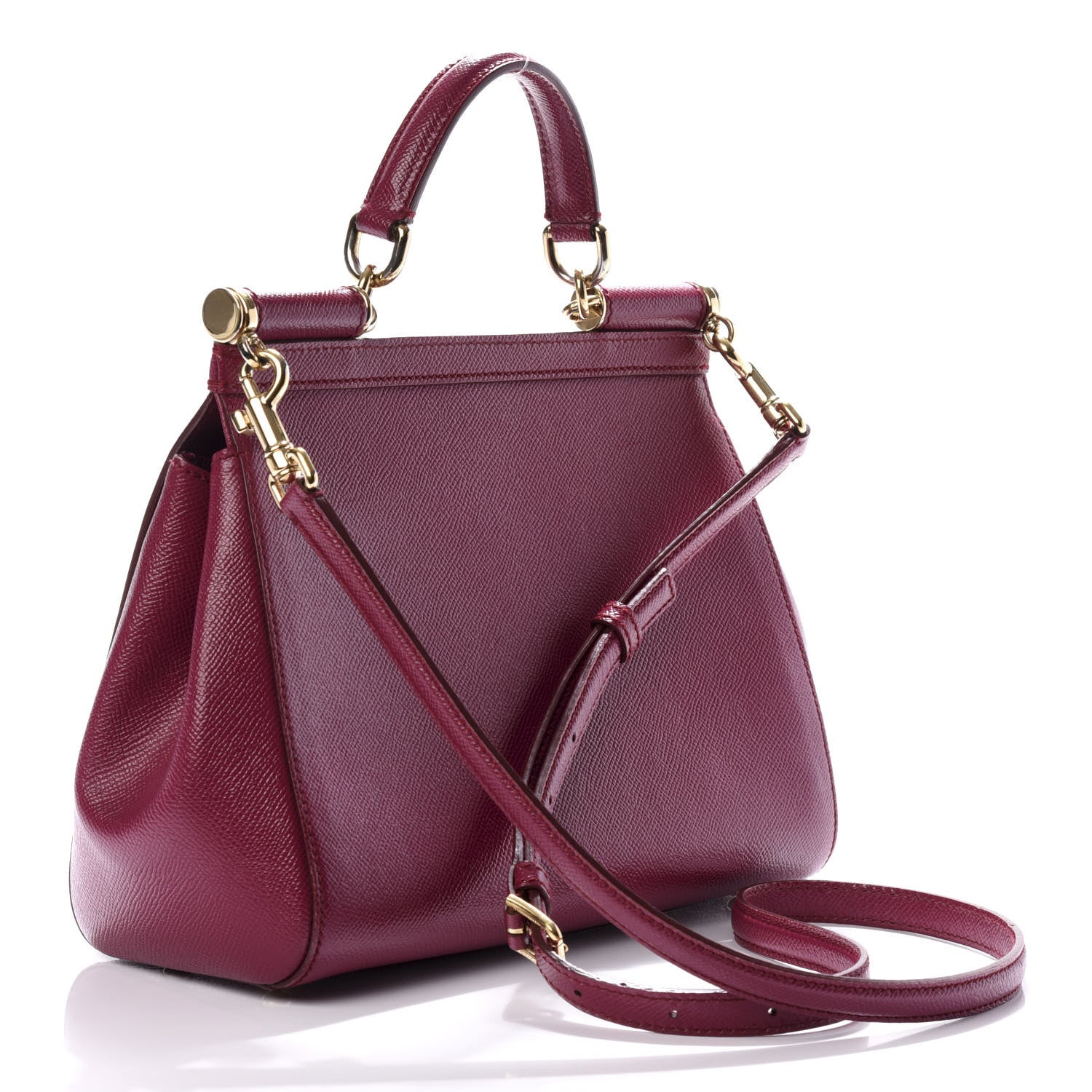 Dolce & Gabbana Dauphine Medium Miss Sicily Satchel Fuchsia 4 of 13