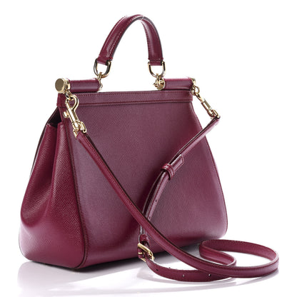 Dolce & Gabbana Dauphine Medium Miss Sicily Satchel Fuchsia 4 of 13