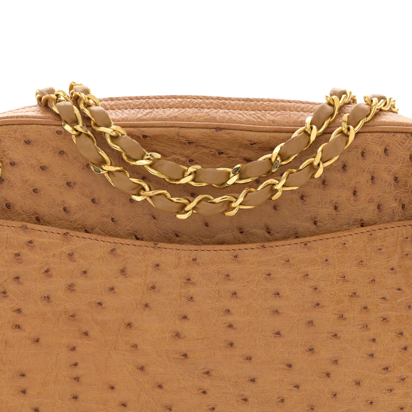 Ostrich Tassel Camera Case