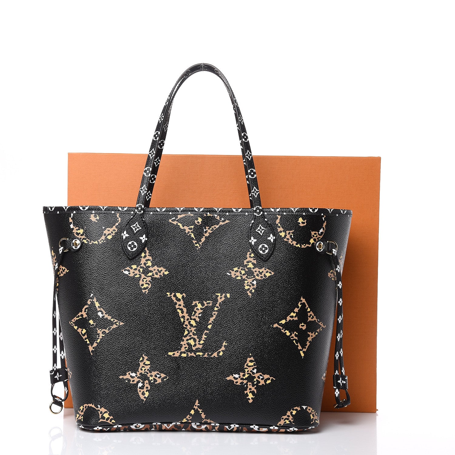 Louis Vuitton Monogram Giant Jungle Neverfull MM Black 10 of 10