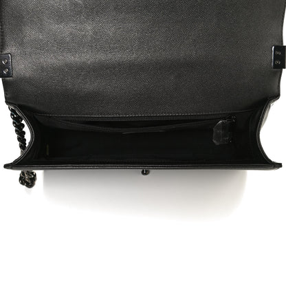 Chanel Caviar Quilted New Medium Boy Flap So Black 5 of 10