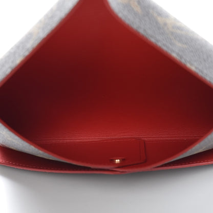 Louis Vuitton Monogram Medium Kirigami Pochette Insert Coquelicot 5 of 7