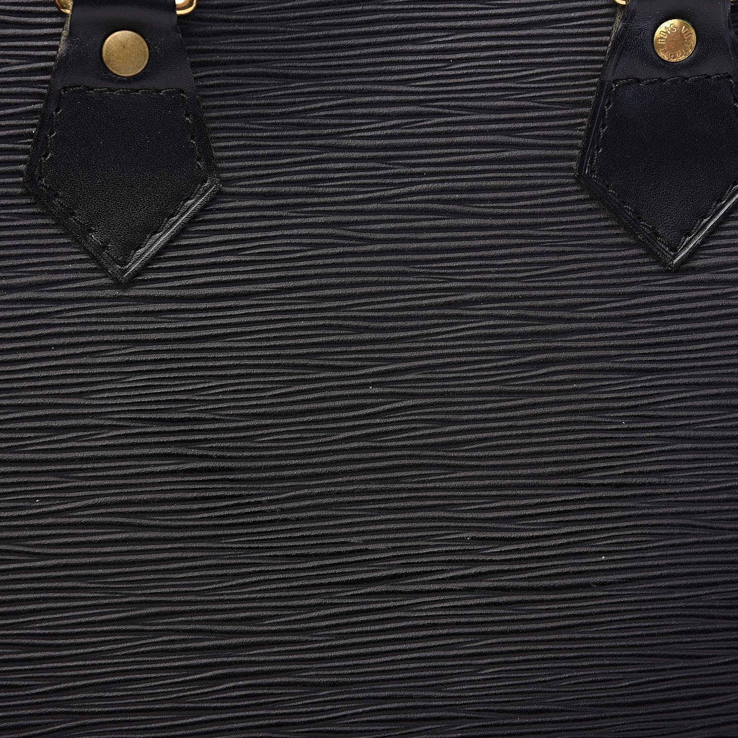 Louis Vuitton Epi Alma PM Black 13 of 14